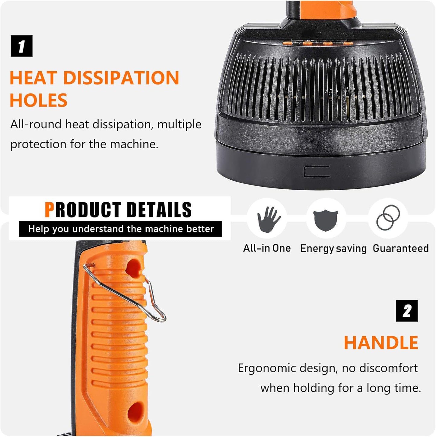 Handheld Induction Sealer 0.8"-3.1" Heat Bottle Cap Sealing Machine for Plastic Glass Bottles