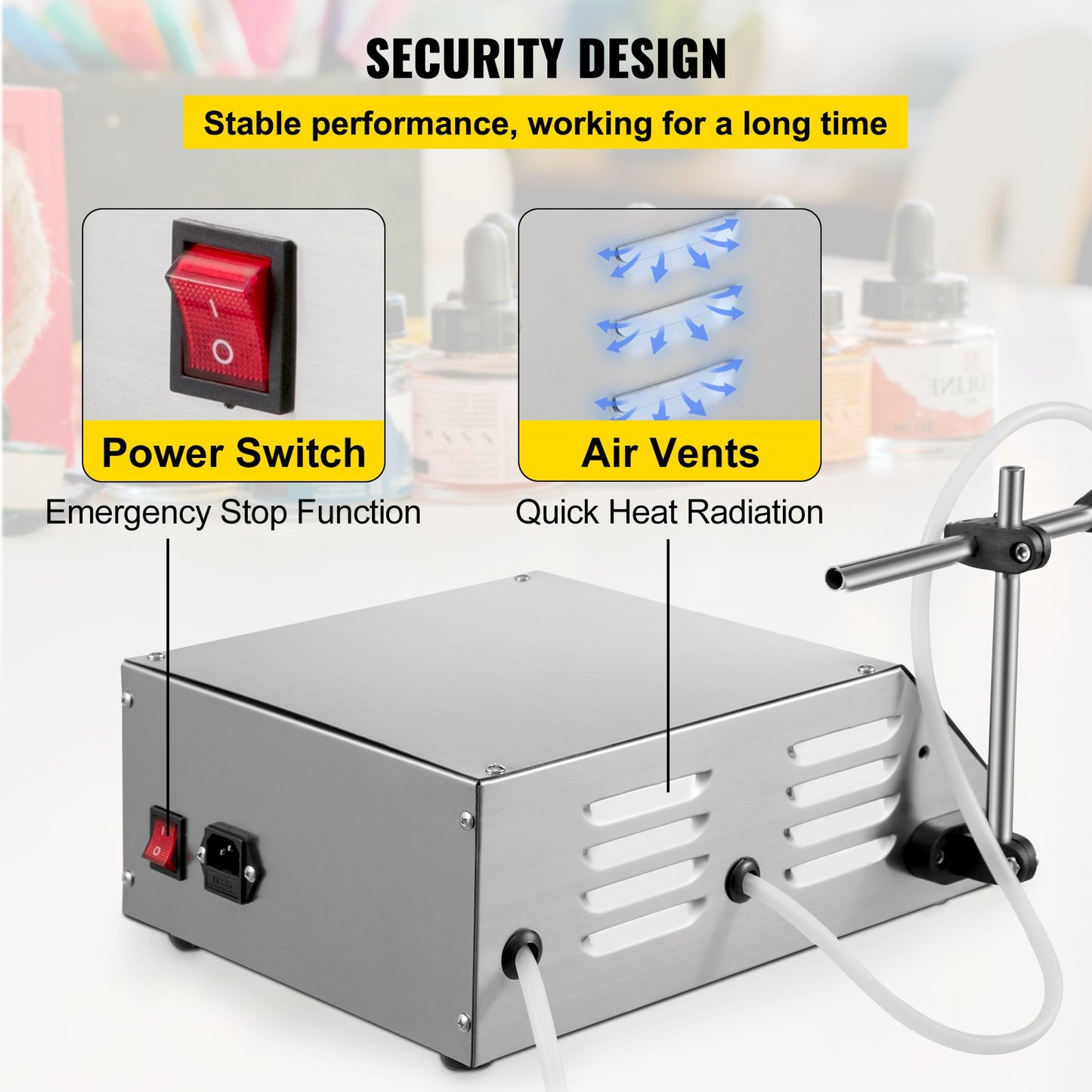 Liquid Filling Machine Digital Control Pump Filling Machine GFK160 Bottle Filling Machine 2-3500ml Digital Filling